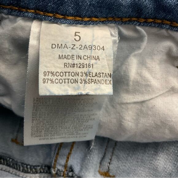 Machine Pour Neuf Mode Rainbowcore Distressed Denim Jean 5/28  Dopamine Pride - Picture 11 of 12